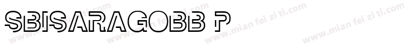 SbisaragoBB P字体转换